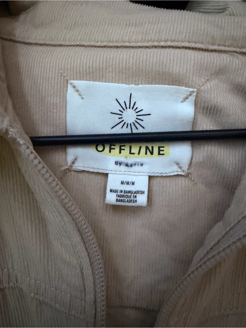 aerie Cream Utility Jumpsuit - Picture 3 of 6